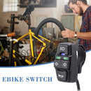 3 in1 Ebike Light Switch+Horn and Turning Light Switch Scooters Electric Bicycle