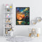 Canvas Paint By Numbers Sea Moonscape Oil Hand Painted Drawing Home Decor