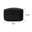 PU Leather Protective Cover Case for Sony WF-1000XM4 Charging Case (Black) Newly