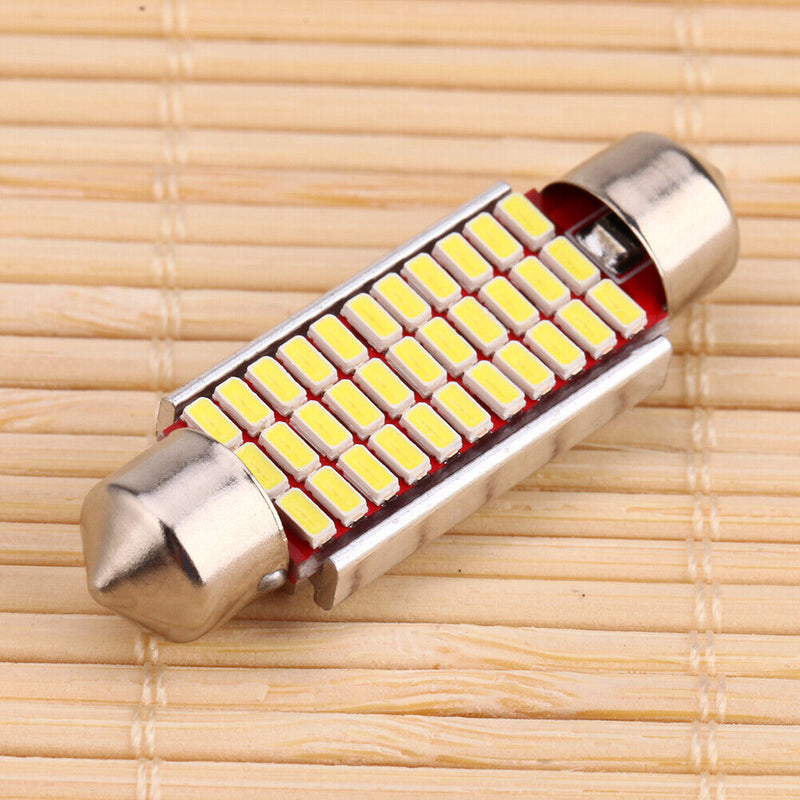 1Pc 41mm 33SMD Double Pointed High Light Car LED Light Coding Reading Light