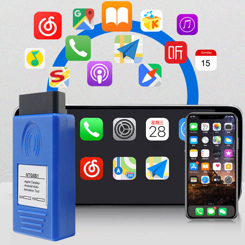 NTG5S1 CarPlay Activating Tool for Android NTG5 OBD2 for Mercedes Benz Car