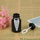 Shower Bubbles Maker Empty Bubble Soap Bottles Wedding Decor (Groom Suit) Newly