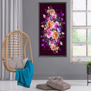 5D Diamond Painting Flower Butterfly Full Round Drill Rhinestone DIY Decoration