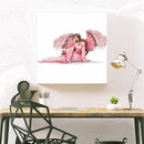 Full Round Drill Mosaic Craft DIY Pink Angel Rhinestone Diamond Painting Newly