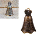 China Mini Messing Kupfer Skulptur beten Buddha Feng Glocke T7P9 B8J1 30mm K1F9