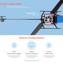 #A WLtoys K127 4CH 6-Axis Gyro Remote Control Aircraft Altitude Hold RC Helicopt