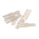 100x Y Type Nickel Plated Steel Strap Strip Sheets for Battery Pack Spot Welding