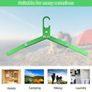#A Travel Hangers - Metal Aluminum Alloy Heavy Duty Folding Hangers for Camping