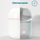 3 in 1 Multifunction Two Gear Air Humidifier Ultrasonic Mist Maker (White)