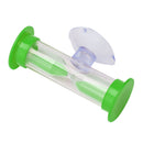 2min Hourglasses Kid Teeth Brushing Timer w/Suction Cup Home Decor (Green)