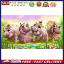 5D DIY Full Round Drill Diamond Painting Cartoon Small Animal Handmade Decor