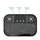 Bluetooth-Compatible Ergonomic 2.4G Air Mouse Touchpad Backlit Wireless Keyboard