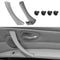 2pcs Right Side Inner Front Door Panel Pull Trim+Cover for  E90 E91 (Grey) Newly