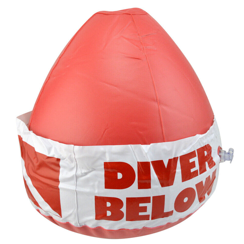 PVC Floating Buoy with Dive Flag Scuba Diving Flag Surface Marker Buoy Sign