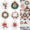DIY Christmas Embroidery Cross Stitch Kit Embroidery Hoop Merry Christmas