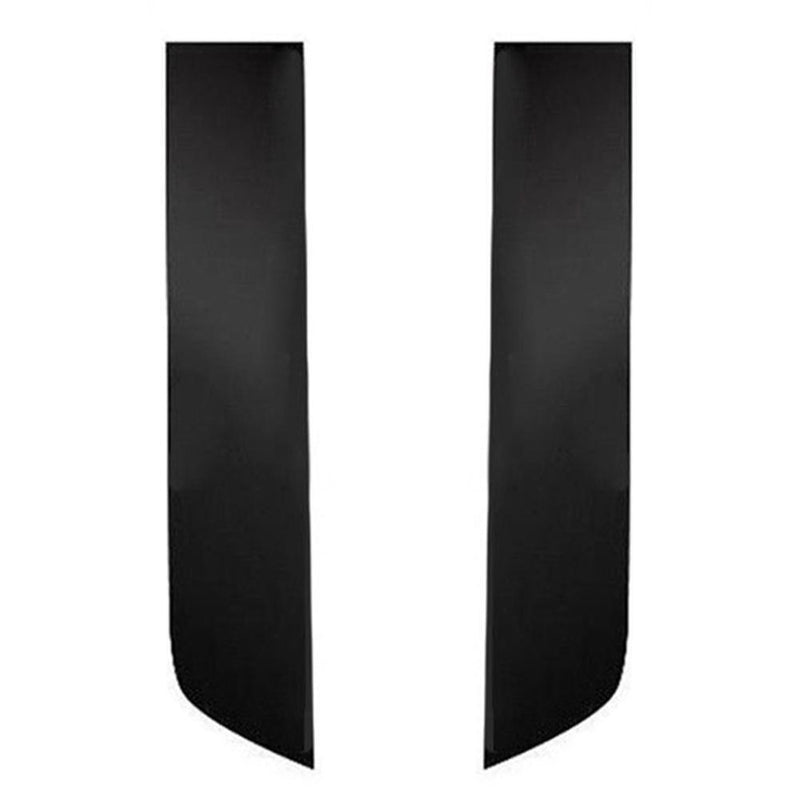2pcs Racing Sports Vinyl Car Hood Decals Bonnet Decoration Stickers (Black)