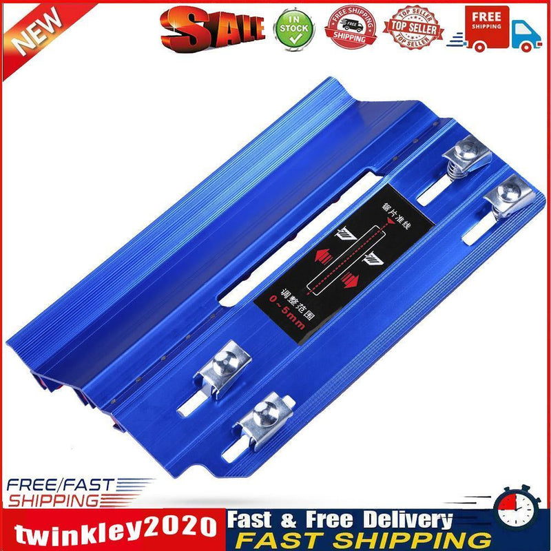 45 Degree Stone Cutting Machine Tile Ceramic Chamfering Cutter Mill (Blue) Newly