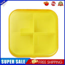 4 Grids Mini Portable Pill Box Tablets Case Medicine Box Container (Orange)