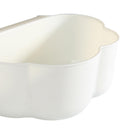 Hanging Storage Basket Organizer Trash Can Shelf Home Kitchen Tool (White)