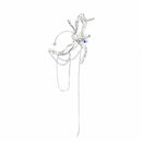 Elf Ear Cuffs Stud Hook Earrings Filigree Fairy Wrap Elven Ear Elvish O8Z8