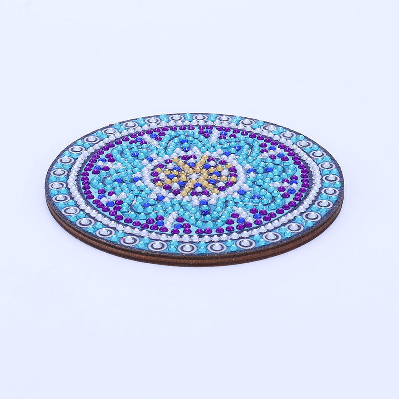 DIY Diamond Painting Mandala Round Coaster Cup Table Placemat (AA1059-7)