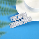 German Words Metal Embossing Cutting Dies DIY Scrapbooking Card (H3405)
