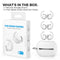 3 Pair Bluetooth-Compatible Earbud Eartips for Beats Studio Buds Tip Replacement