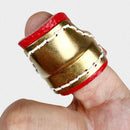 Thumb Finger Tip Protector Practice Archery Pull Arrow Guard Rings (Red)