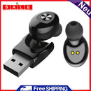XG12 Wireless Bluetooth Earbuds Noise Reduction HIFI Handsfree USB Headset w/Mic