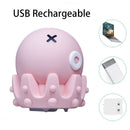 Rechargeable Patting Instant Lighting Night Lights Table Lamp Octopus Cute