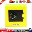 Money Box Combination Lock Coin Saving Storage Box Code Cash Case (Yellow) Newly