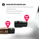 Fish Landing Dip Net Connector 8mm Screw Head Quick Release Adapter Fitting