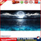 DIY 5D Mosaic Sea Moon Picture Full Drill Round Rhinestone Painting Kit Newly