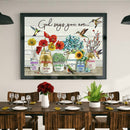 5D Diamond Painting Kit Board Flower Full Round Drill DIY Wall Art (A978) Newly