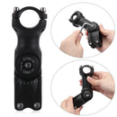 Road Service Bike Handlebar Riser MTB Adjustable Angle Bicycle Stem Extender