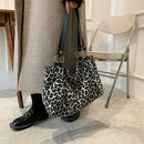 Women Leopard Pattern Crossbody Bag Female Large Capacity Designer Handbags