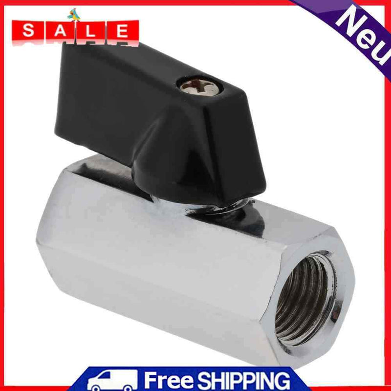 Women and Women G1/4 '' ThreadsWater Cooling Stop Ball Faucet with G