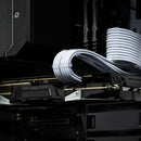 24pcs 6/8/24 Pin Cable Comb for 3.0-3.6mm PC Power Cables Wiring (White) Newly