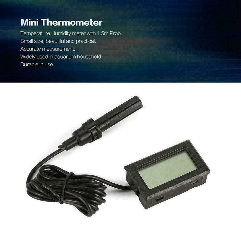 Mini Digital LCD Display Thermometer Hygrometer Temperature Meter S1L4 P8J0 F6I5