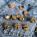 Accessories Insect Brooch Pin Costume Badge Pin Ladybug Brooches Animal Brooch
