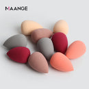 MAANGE 10Pcs Makeup Foundation Sponge Drop Shape Super Soft Mini Cosmetic puff