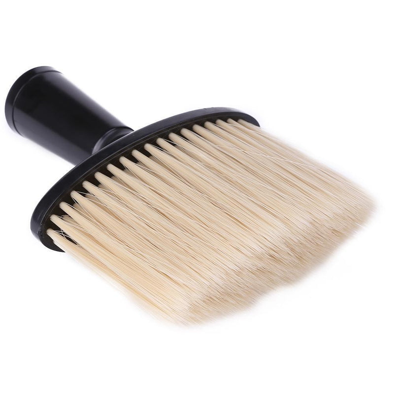 Neck Face Duster Brushes Barber Salon Cutting Hair Clean Hairbrush (Black) Newly