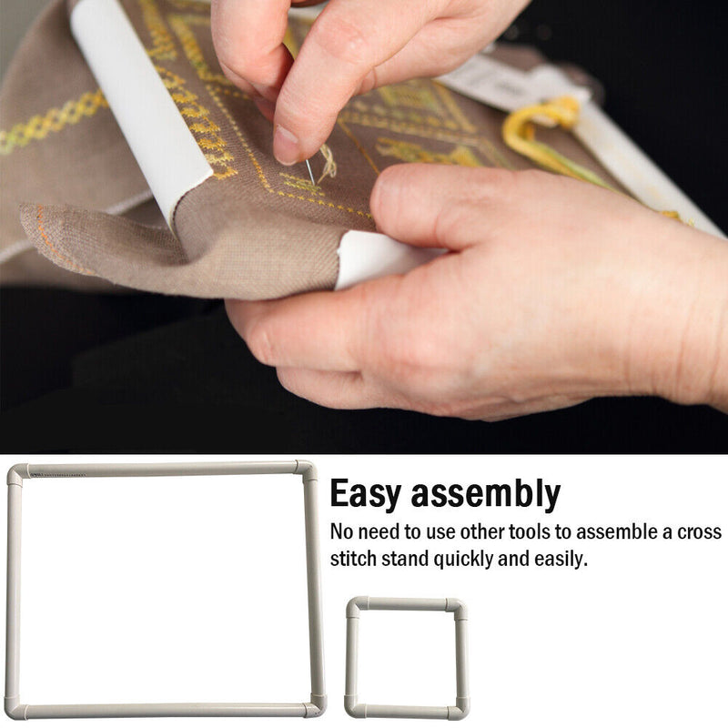 Cross stitch embroidery frame Handheld-table embroidery-cross stitch