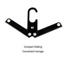 Portable Clothes Drying Rack Folding Storage Clothes Shelves Organizer Hangers