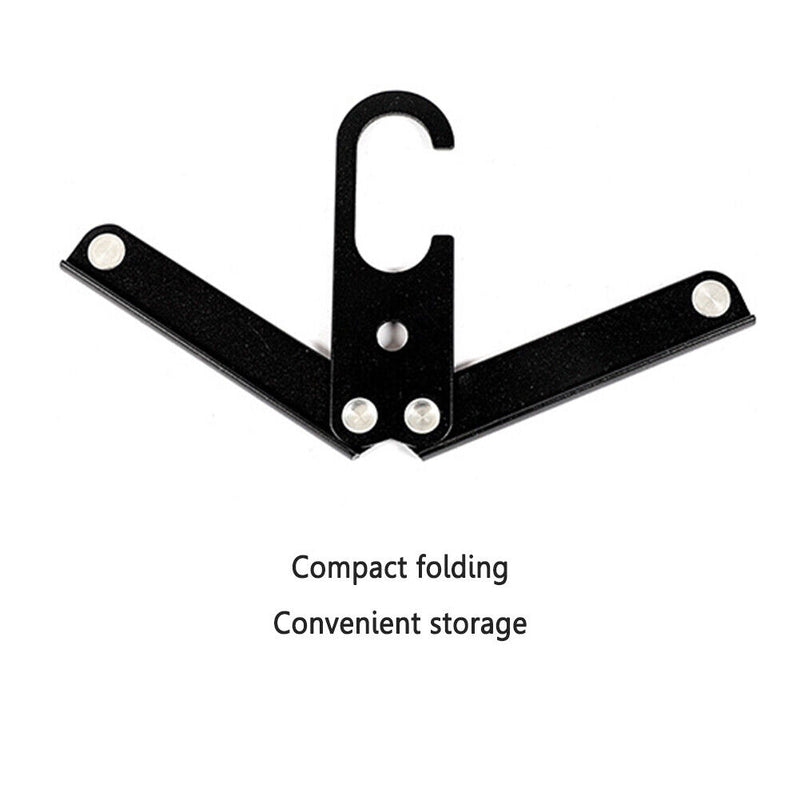 Portable Clothes Drying Rack Folding Storage Clothes Shelves Organizer Hangers