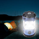 Adjustable LED Light Hiking Bivouac Camping Lantern Tent Lamp with Compass Newly
