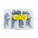 40pcs Fishing Rod Line Guides Eyes Tip Top Ring Circle Kit Fishing Tackle