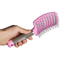 Scalp Curved Anti-static Massager Brush Hairdressing Styling Tools Hair Comb