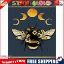 11CT Full Cross Stitch Moon Bee Counted DIY Kits Handmade Cotton Embroidery