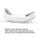 Doorbell Silicone Cover Case Doorbell Accessories for Google Nest (White)